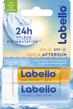 Labello Lip Care Stick Sun SPF 50 & Hydro SPF 15 Summer Mix Set (2 x 4.8 g), 9.6 g