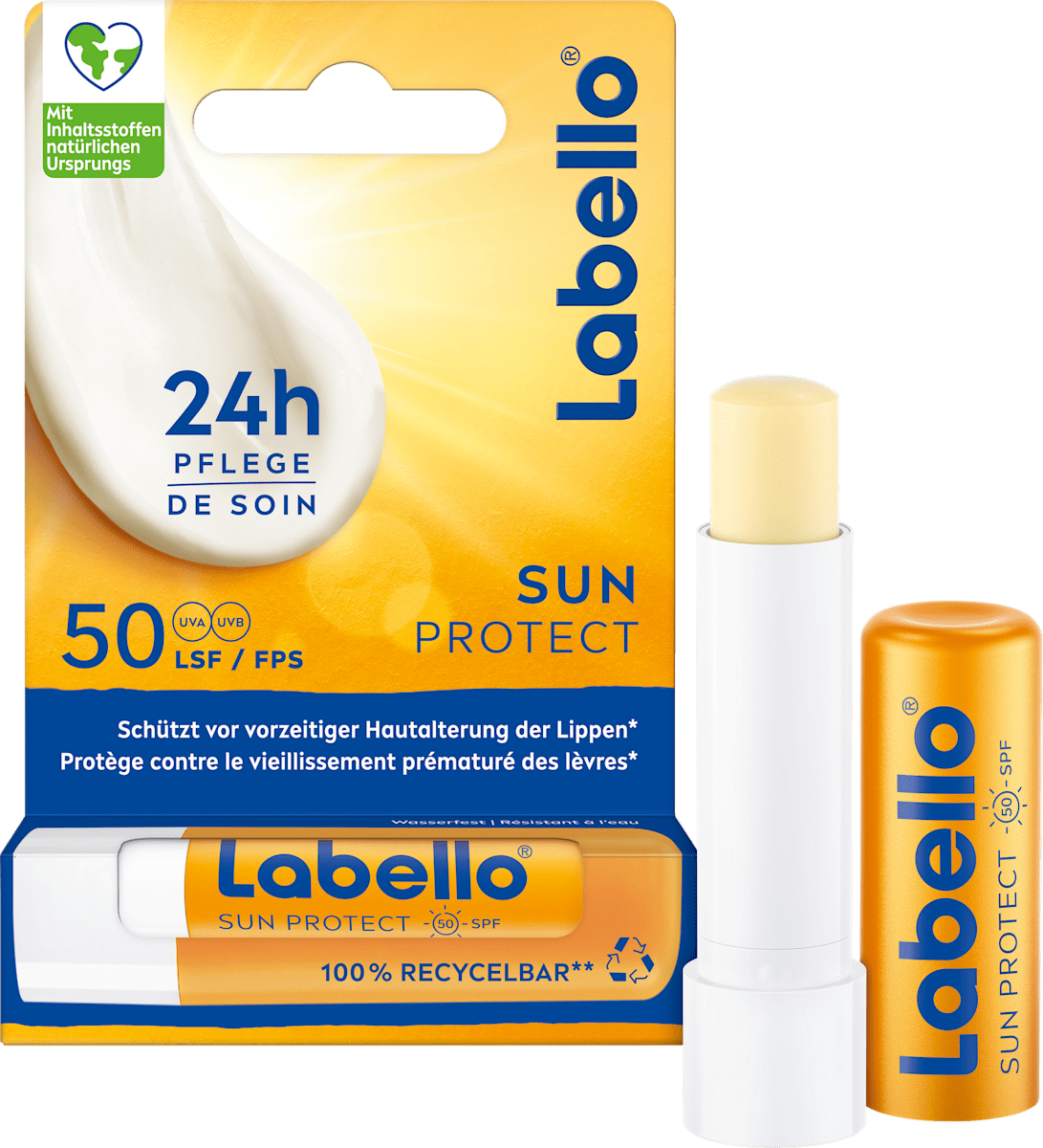 Labello Lip Balm Stick Sun Protect SPF 50+, 4.8 g