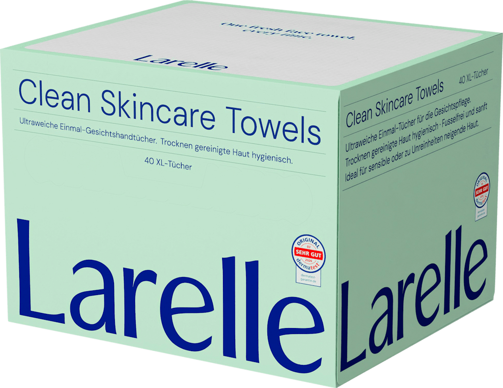 Larelle Disposable Face Towels XL, 40 pcs