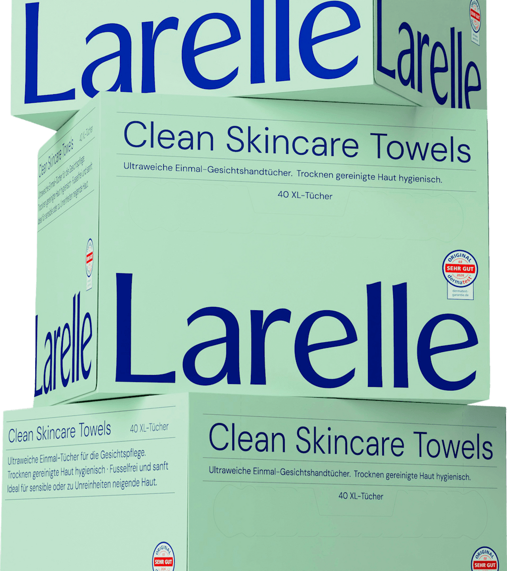 Larelle Disposable Face Towels XL, 40 pcs
