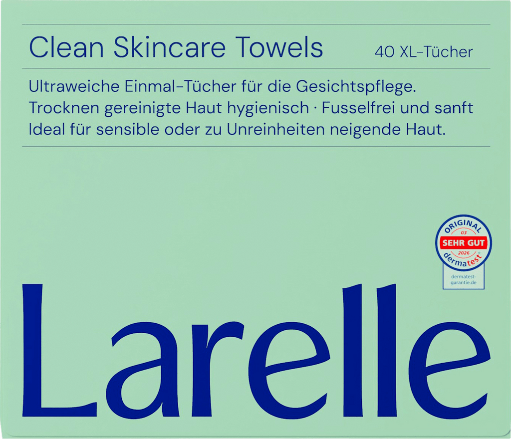 Larelle Disposable Face Towels XL, 40 pcs