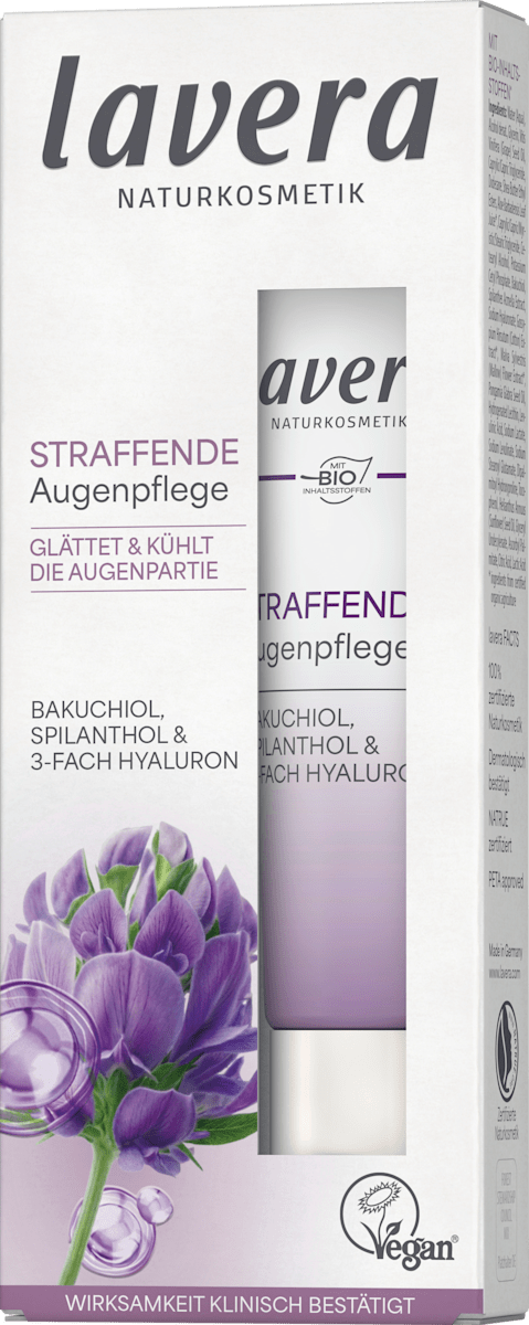 lavera NATURKOSMETIK Firming Eye Cream, 15 ml