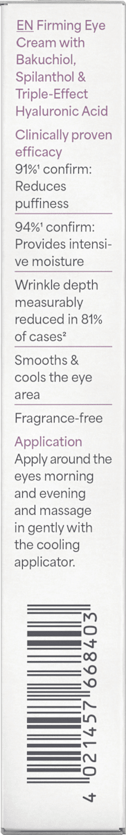 lavera NATURKOSMETIK Firming Eye Cream, 15 ml