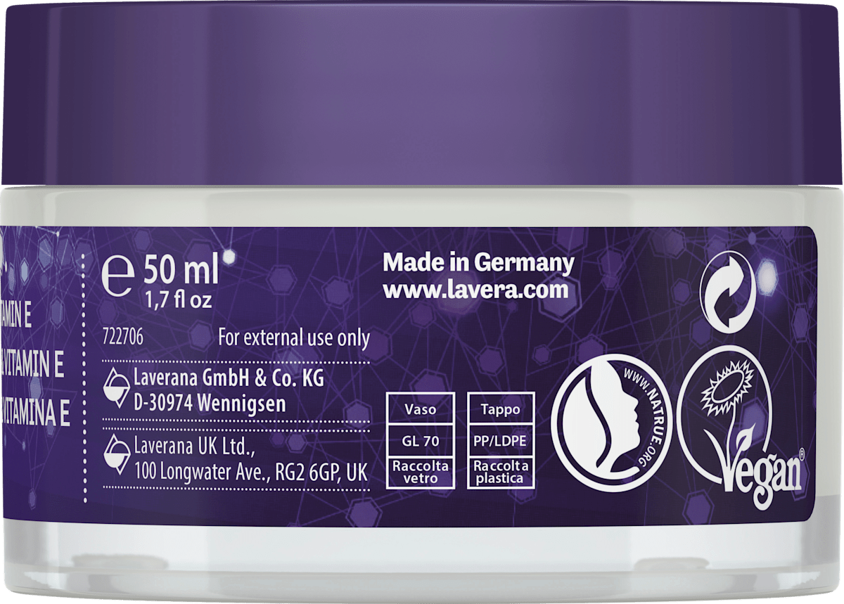 lavera NATURKOSMETIK Night Cream Re-energizing, 50 ml