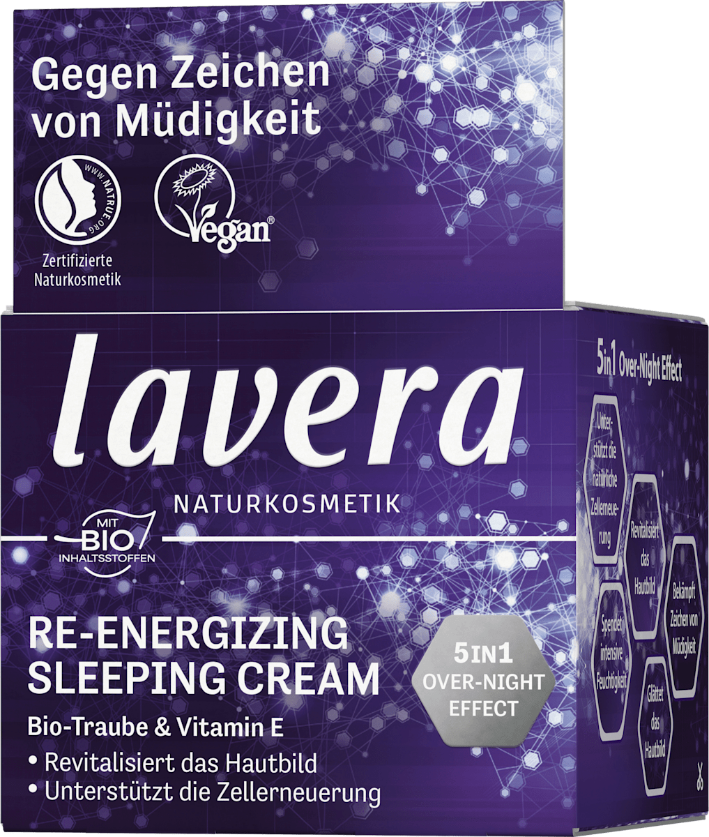 lavera NATURKOSMETIK Night Cream Re-energizing, 50 ml