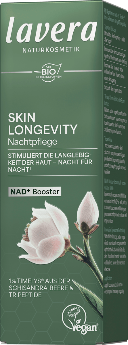 lavera NATURKOSMETIK Night Cream Skin Longevity, 50 ml