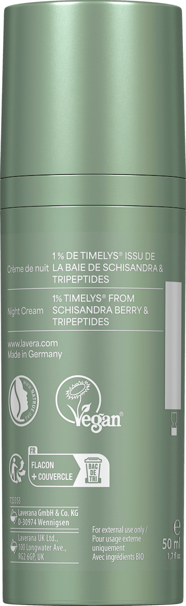 lavera NATURKOSMETIK Night Cream Skin Longevity, 50 ml