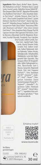 lavera NATURKOSMETIK Glow by Nature Vitamin C Boost Serum, 30 ml