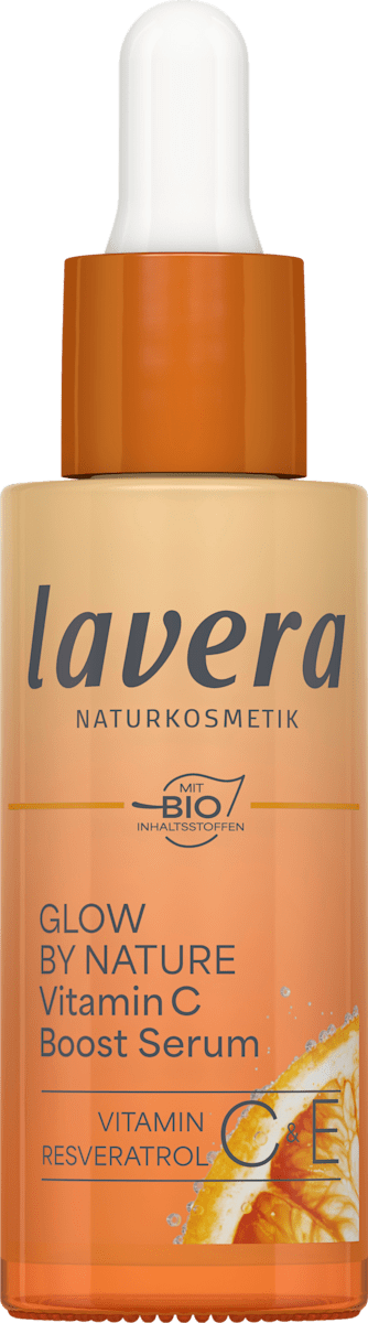 lavera NATURKOSMETIK Glow by Nature Vitamin C Boost Serum, 30 ml