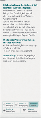 lavera NATURKOSMETIK Serum Hydro Refresh, 30 ml