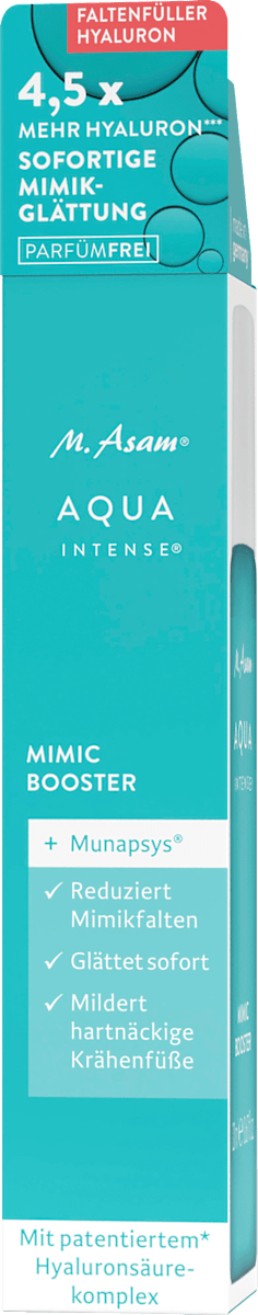 M. Asam Moisturiser Aqua Intense Mimic Booster, 20 ml