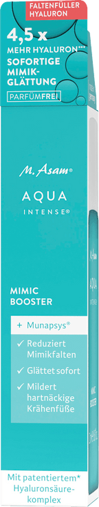 M. Asam Moisturiser Aqua Intense Mimic Booster, 20 ml