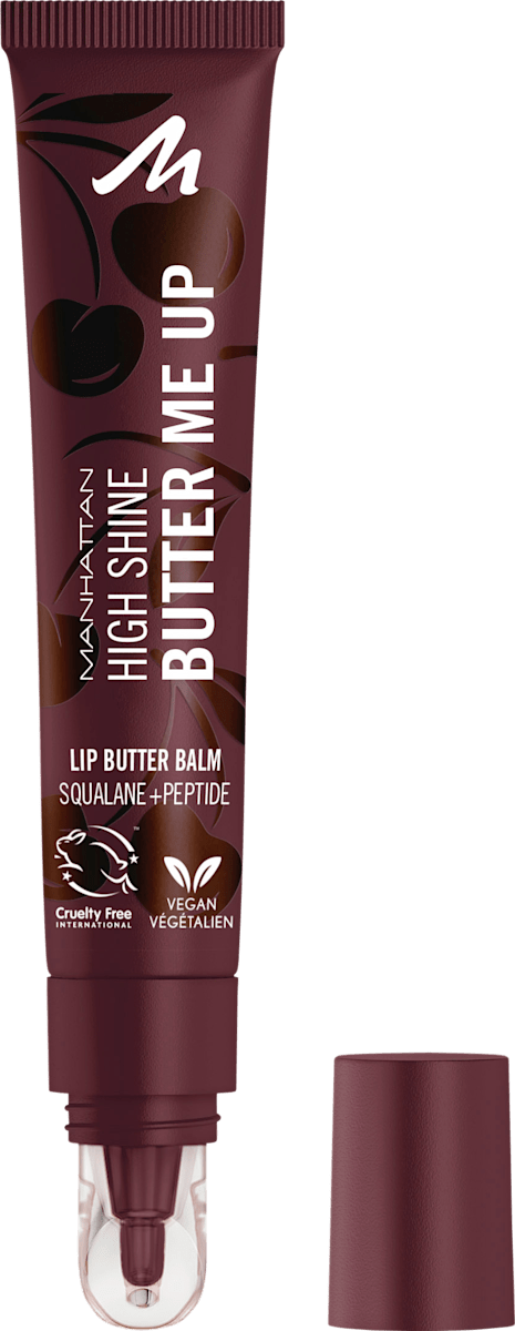 MANHATTAN Cosmetics Lip Balm High Shine Lip Butter 011 Cherry Spritz, 15 ml