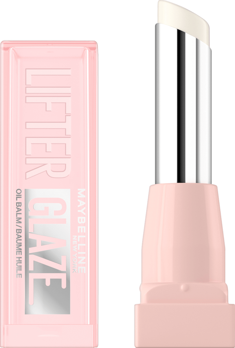 Maybelline New York Lip Balm Lifter Glaze Oil Balm 001 Clear Crave, 2.8 g