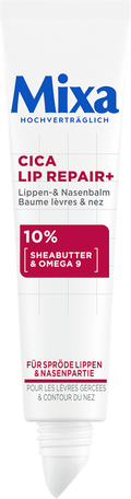Mixa Cica Lip Repair+ Lip and Nose Balm, 10 ml
