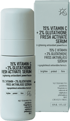 nerds. Face Serum 15% Vitamin C + 2% Glutathione Fresh Active, 30 ml