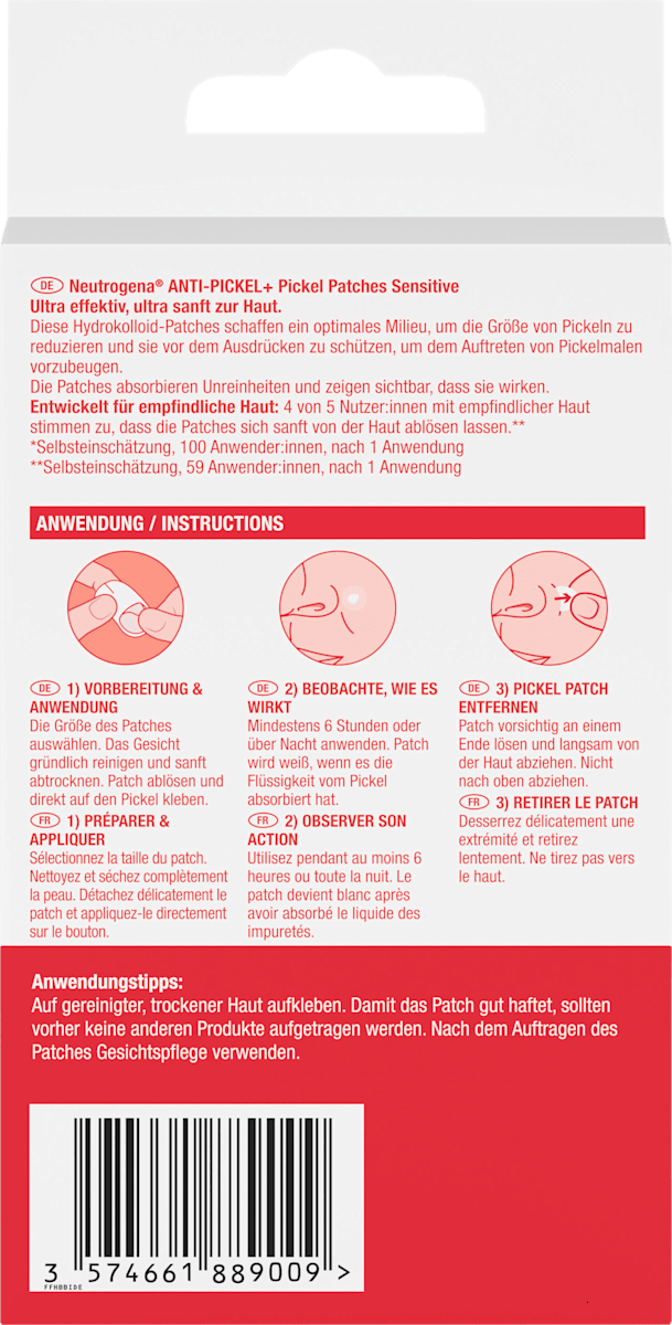 Neutrogena Anti-Pimple Patches Sensitive - view 5