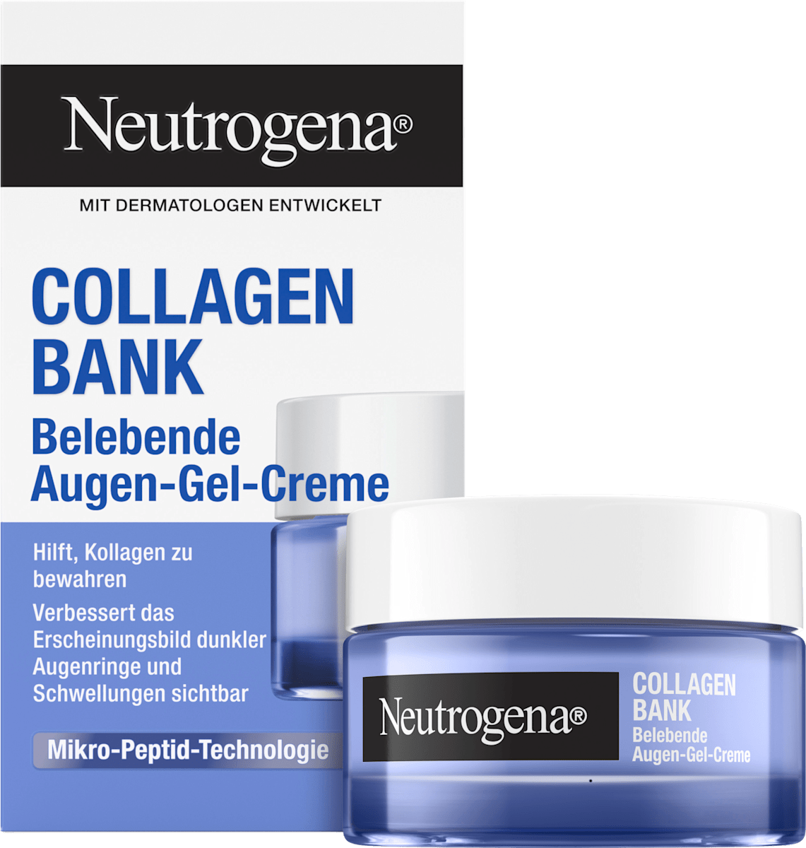 Neutrogena Eye Cream Gel Collagen Bank, 15 ml