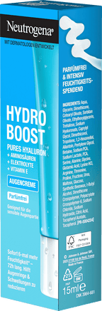 Neutrogena Eye Cream Gel Hydro Boost, 15 ml