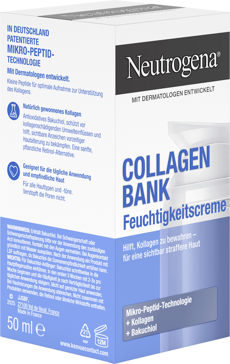 Neutrogena Moisturiser Collagen Bank, 50 ml