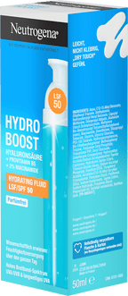 Neutrogena Hydro Boost Hydrating Fluid SPF 50, 50 ml