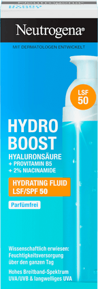 Neutrogena Hydro Boost Hydrating Fluid SPF 50, 50 ml