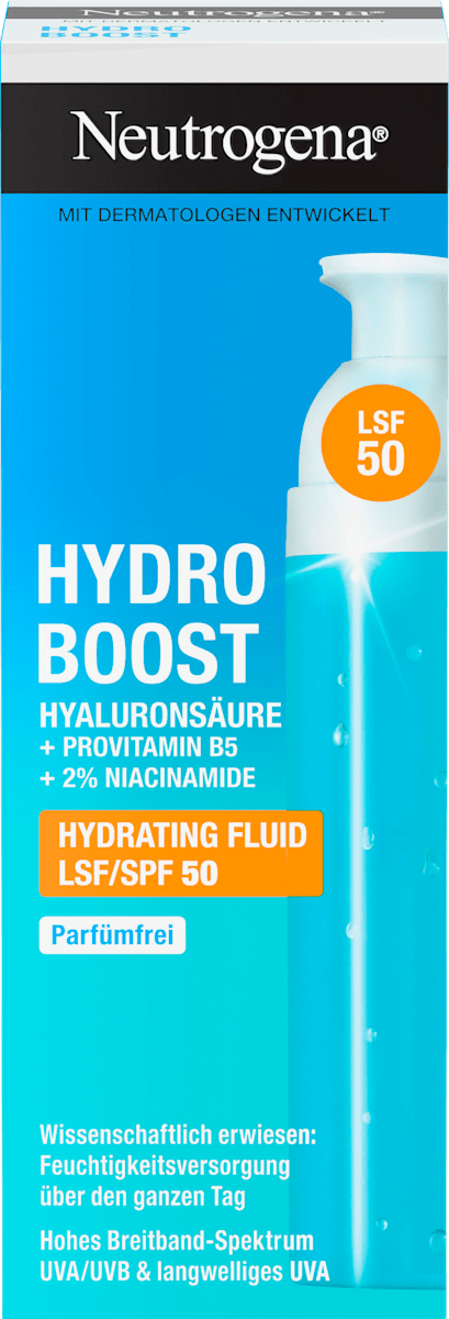 Neutrogena Hydro Boost Hydrating Fluid SPF 50, 50 ml