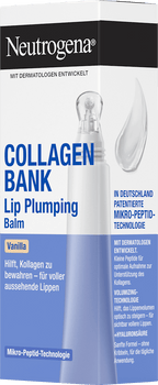 Neutrogena Collagen Bank Lip Plumping Balm Vanilla, 12 ml