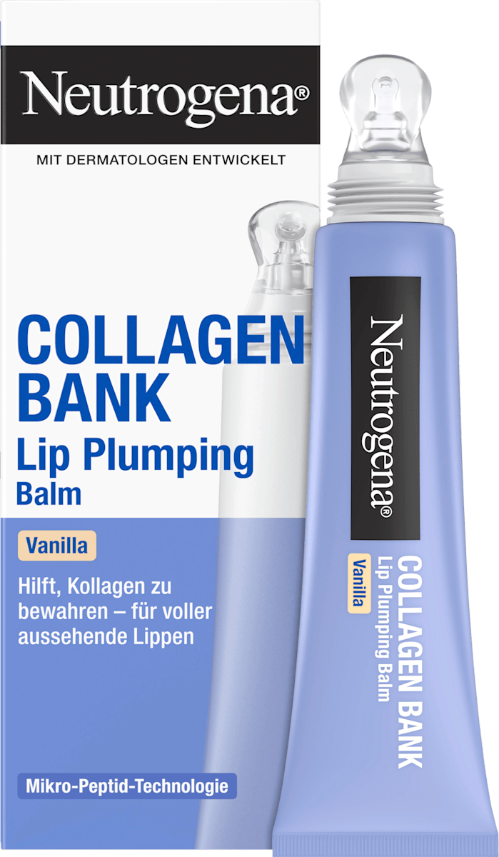 Neutrogena Collagen Bank Lip Plumping Balm Vanilla, 12 ml