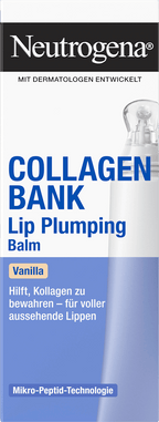 Neutrogena Collagen Bank Lip Plumping Balm Vanilla, 12 ml