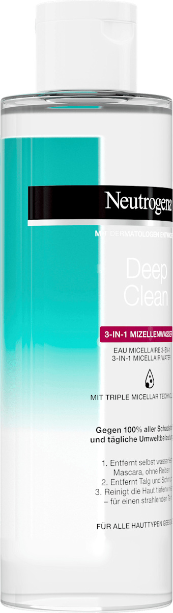 Neutrogena Deep Clean 3-in-1 Micellar Water 400 ml