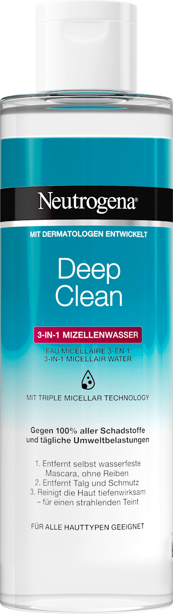Neutrogena Deep Clean 3-in-1 Micellar Water 400 ml