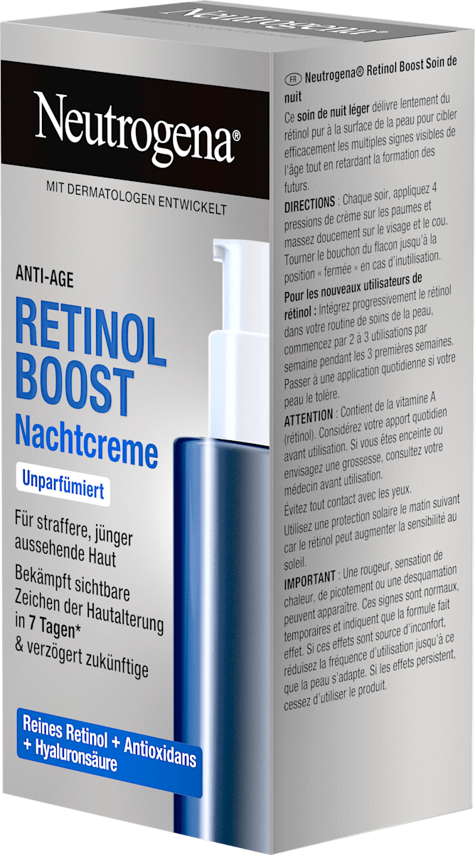 Neutrogena Night Cream Anti-Age Retinol Boost, 50 ml