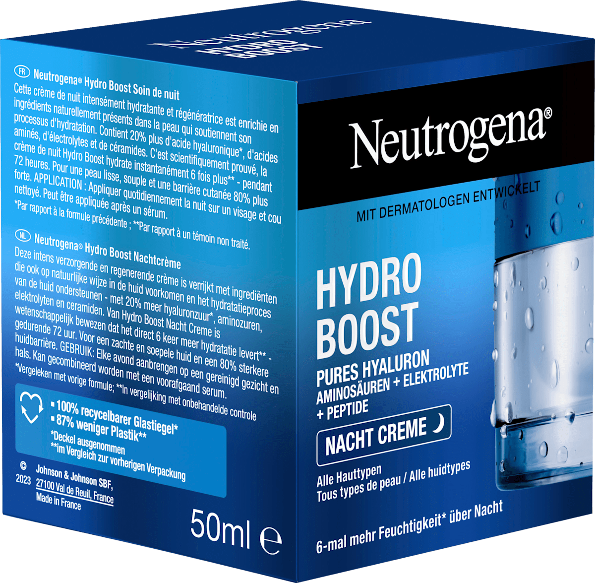 Neutrogena Night Cream Hydro Boost, 50 ml
