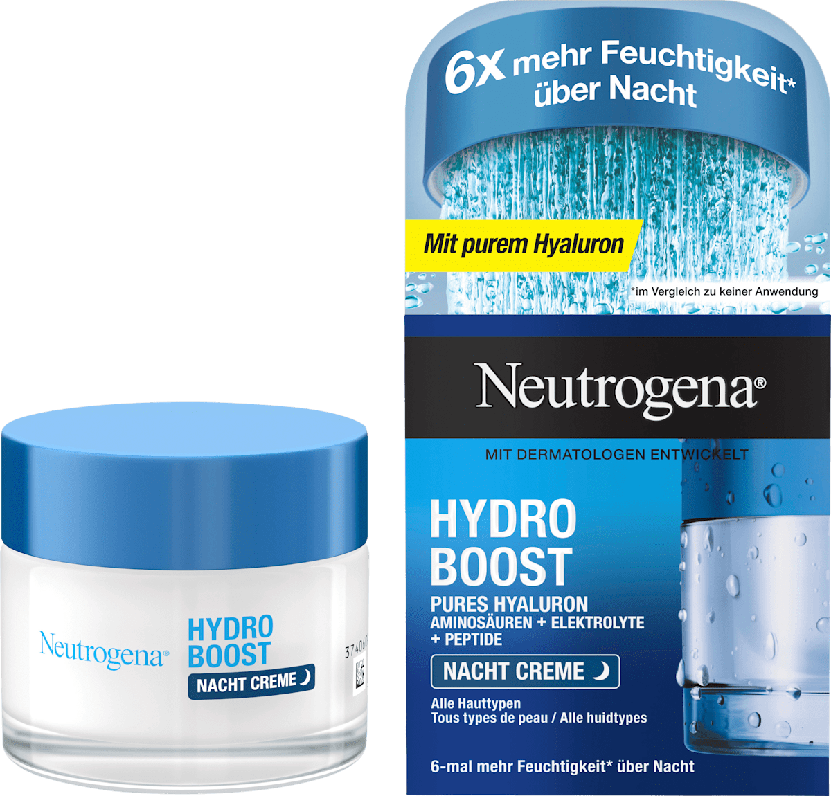 Neutrogena Night Cream Hydro Boost, 50 ml