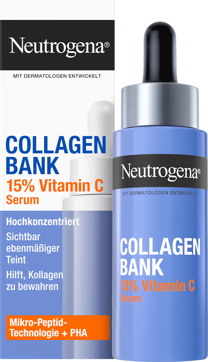 Neutrogena Serum Collagen Bank 15% Vitamin C, 15 ml