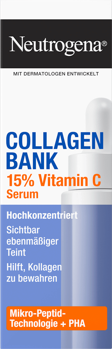 Neutrogena Serum Collagen Bank 15% Vitamin C, 15 ml