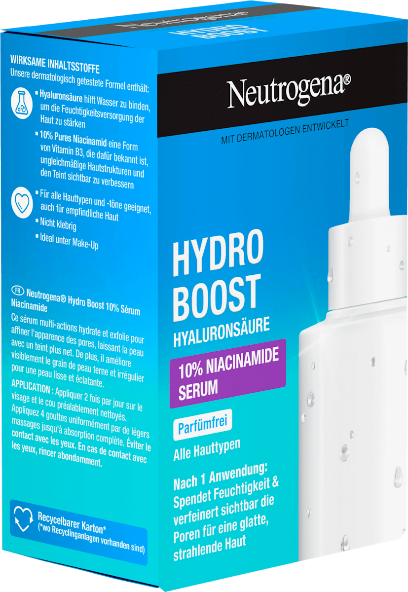 Neutrogena Serum Hydro Boost 10% Niacinamide, 30 ml