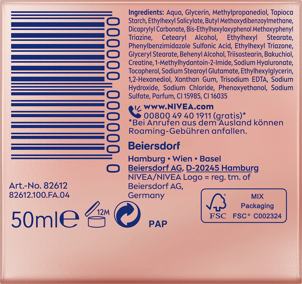NIVEA Face Cream Anti-Aging Cellular Expert Lift SPF 30, 50 ml