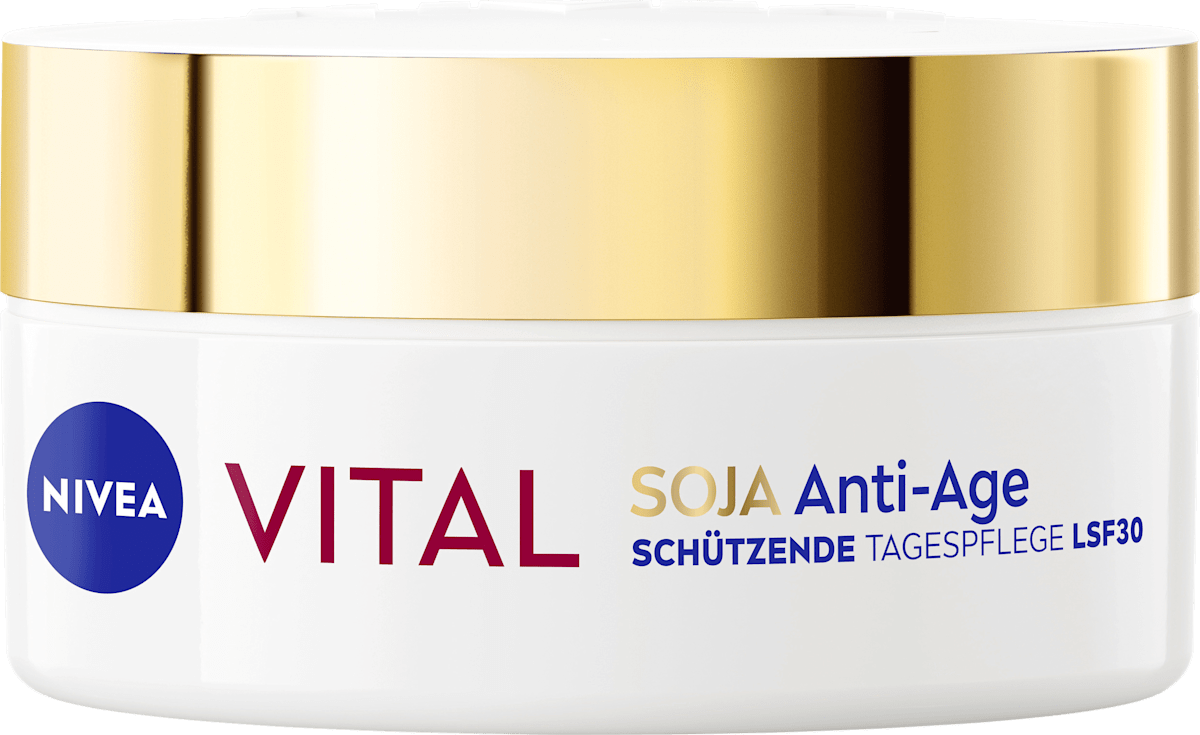NIVEA Vital Soy Anti-Age Protective Face Cream SPF 30, 50 ml