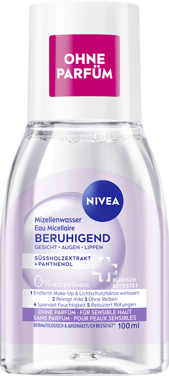 NIVEA Soothing Micellar Water Travel Size 100 ml