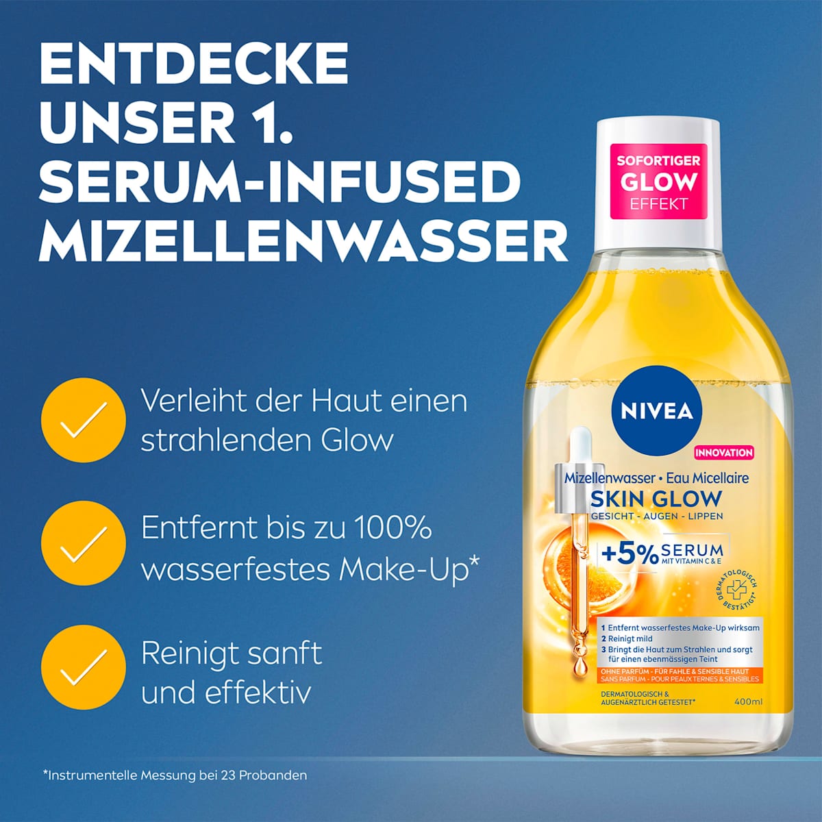 NIVEA Skin Glow Micellar Water 400 ml