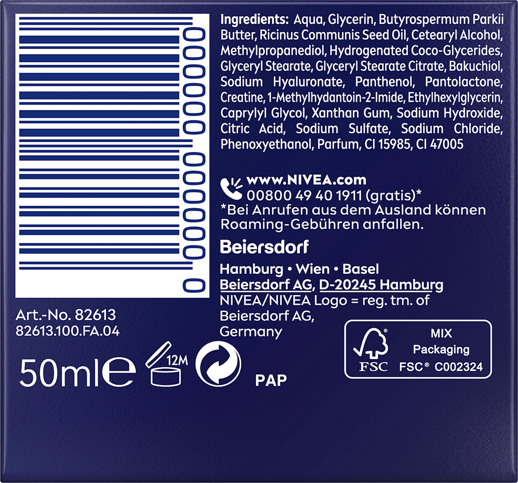 NIVEA Night Cream Anti-Age Cellular Expert Lift, 50 ml