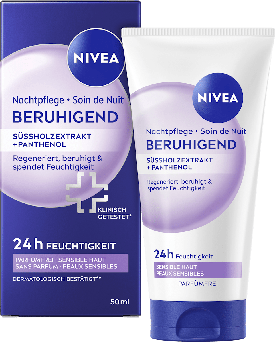 NIVEA Night Cream Soothing, 50 ml
