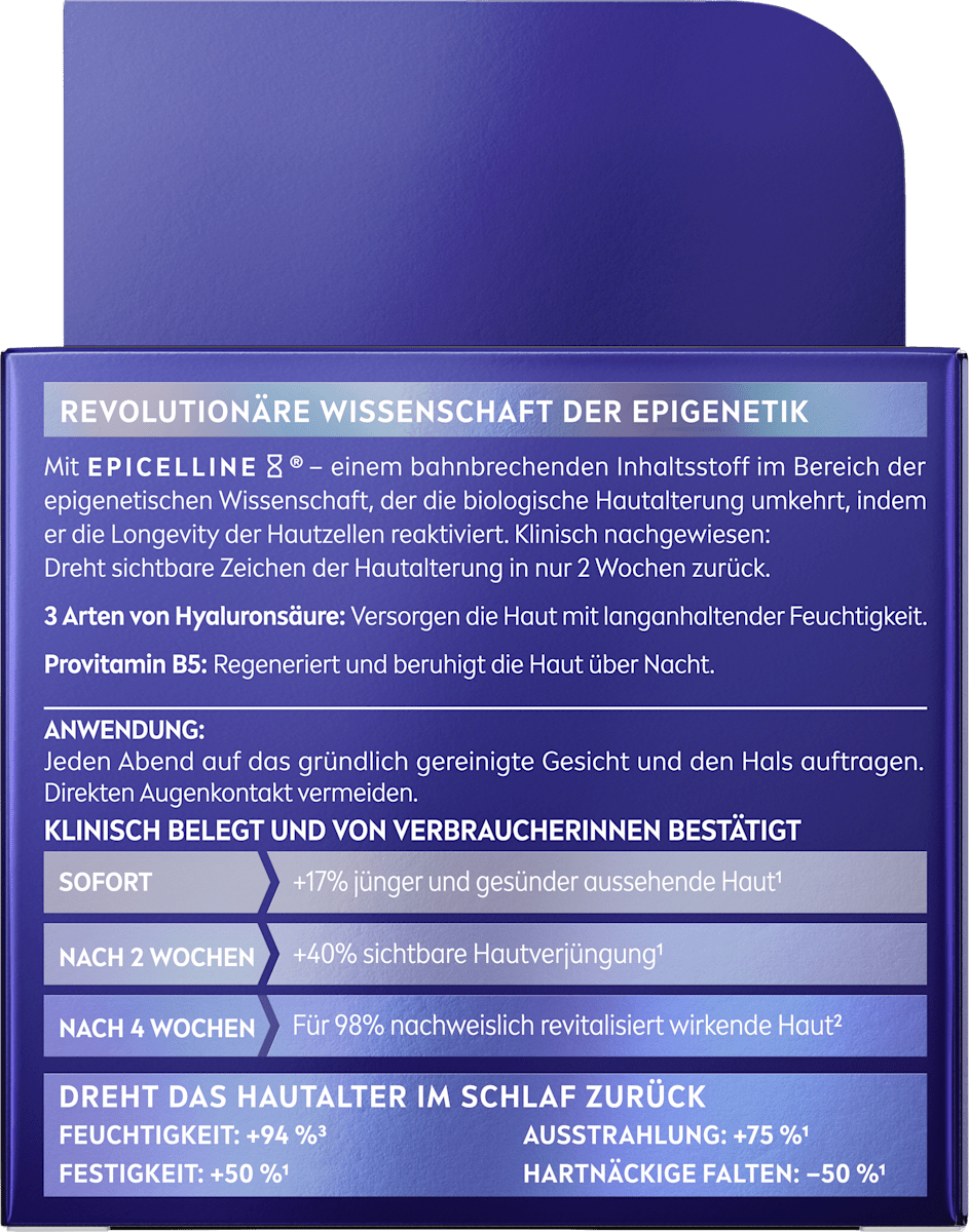 NIVEA Night Cream Cellular Epigenetics, 50 ml