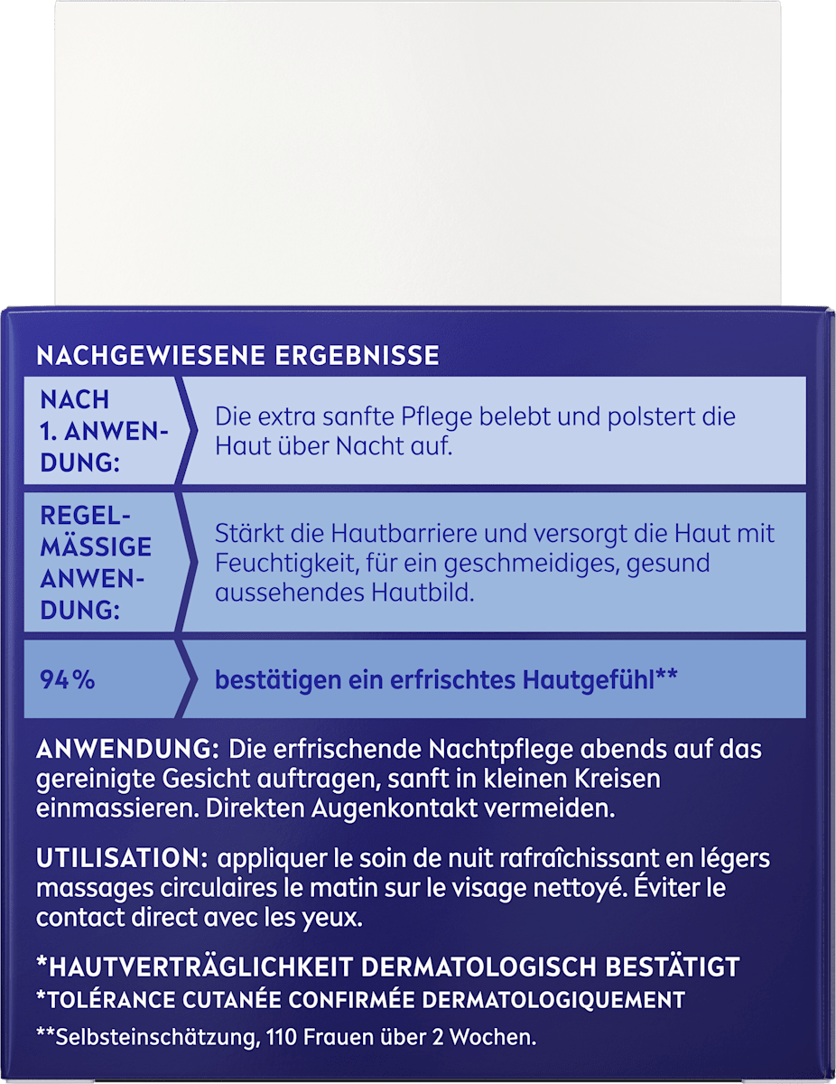 NIVEA Night Cream Refreshing, 50 ml