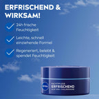 NIVEA Night Cream Refreshing, 50 ml