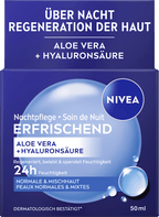 NIVEA Night Cream Refreshing, 50 ml