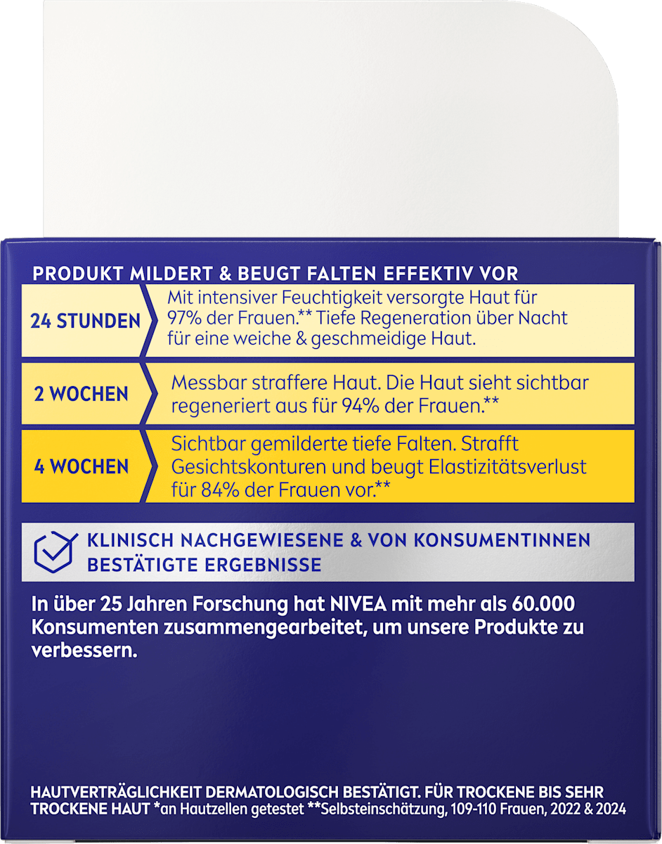 NIVEA Night Cream Q10 Anti-Wrinkle Rich, 50 ml