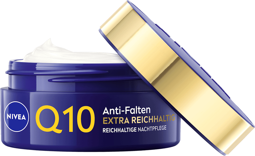 NIVEA Night Cream Q10 Anti-Wrinkle Rich, 50 ml